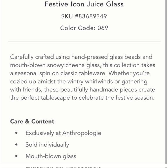 CHRISTMAS TREE icon festive juice glass - Picture 2 of 4